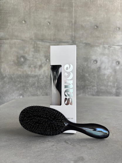 SAUCE BRISTLE BRUSH | Smoothing Hair brush for all hair types.